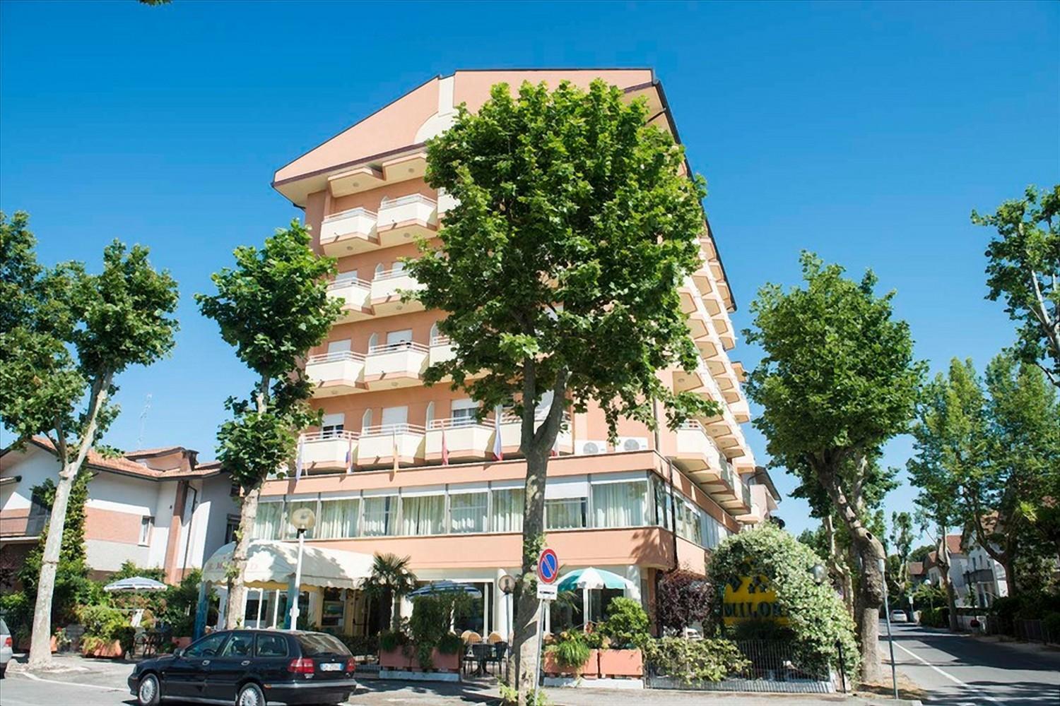 Hotel Milord Чезенатико Екстериор снимка